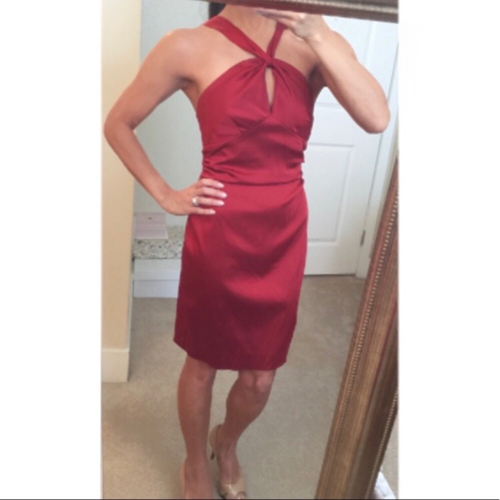 Donna Ricco twist neck dress RE POSH